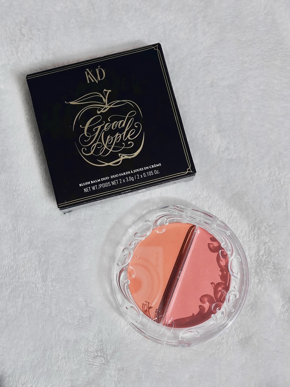 KVD Beauty Good Apple Blush Balm Duo - Elusive Orchard 30 - NIB